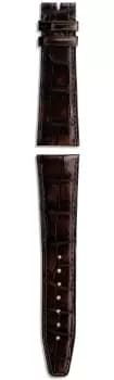 IWC Strap Alligator Dark Brown For Pin Buckle