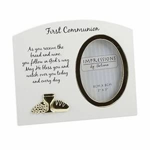 3" x 4" - Celebrations Arched Photo Frame - Communion
