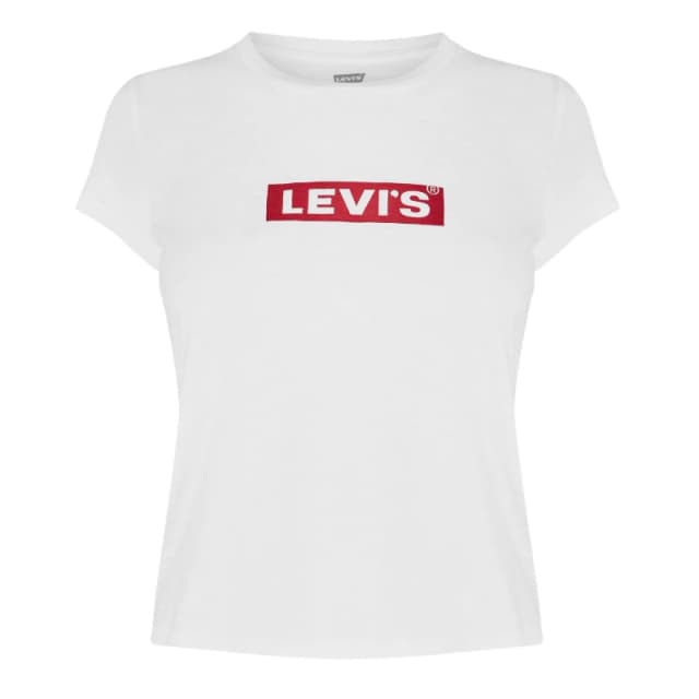 Levis Womens Graphic T-Shirt Core White female 8 (XS)
