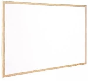 Qconnect Whiteboard Woodframe 120x90cm