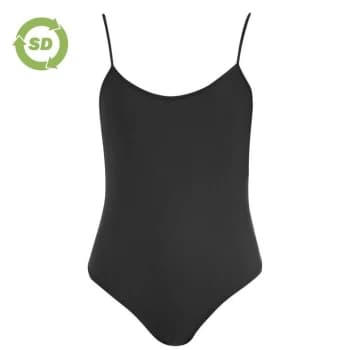 SoulCal Low Back Swimsuit - Black