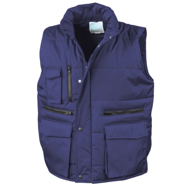 Result Result Men Lance Bodywarmer Gilet (Windproof & Showerproof) in Royal Size: Small Royal S Male 5054171281121