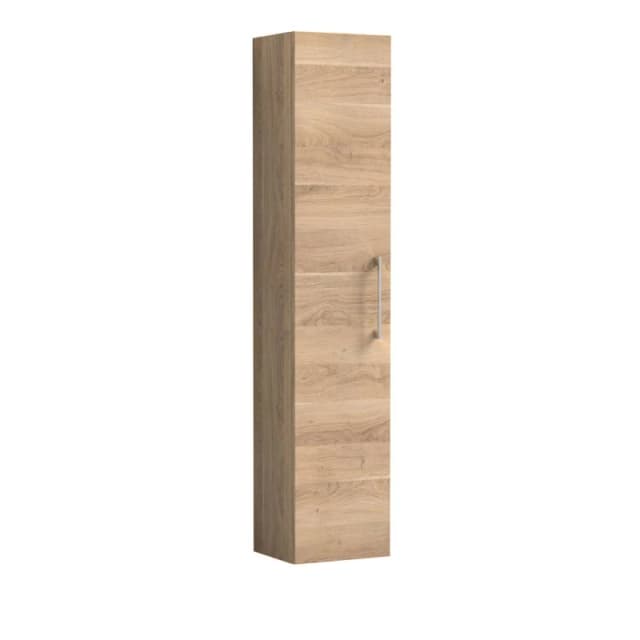 Balterley 300 mm Tall Wall Hung Unit, Bleached Oak Finish in Brown Brown Unisex