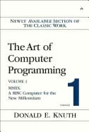 art of computer programming volume 1 fascicle 1 the mmix a risc computer fo