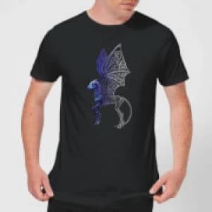 Fantastic Beasts Tribal Thestral Mens T-Shirt - Black