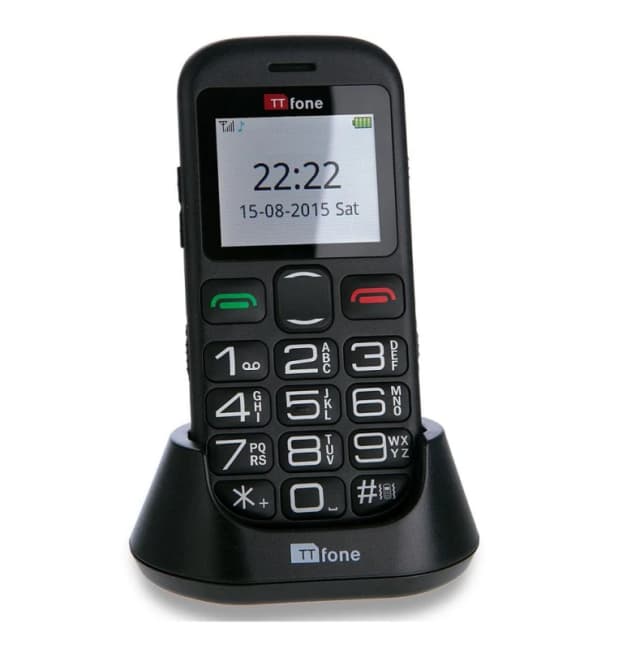 TTfone TTfone Jupiter 2 TT850 Big Button SOS Mobile + EE Pay As You Go SIM - Perfect for All Demographic