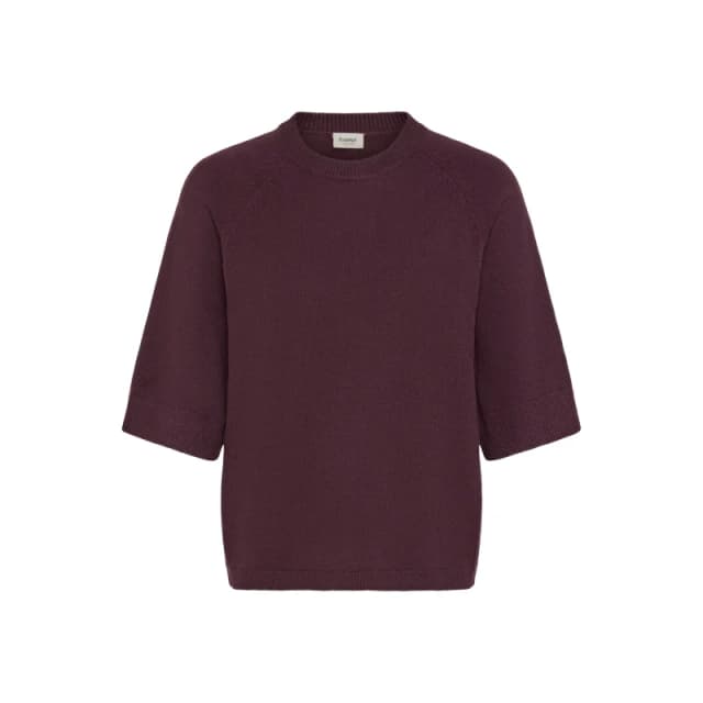 fransa Womens round neck sweater fransa Rosel 1 Marron Female M