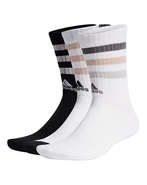 adidas 3 Stripes Crew 3 Pack Socks