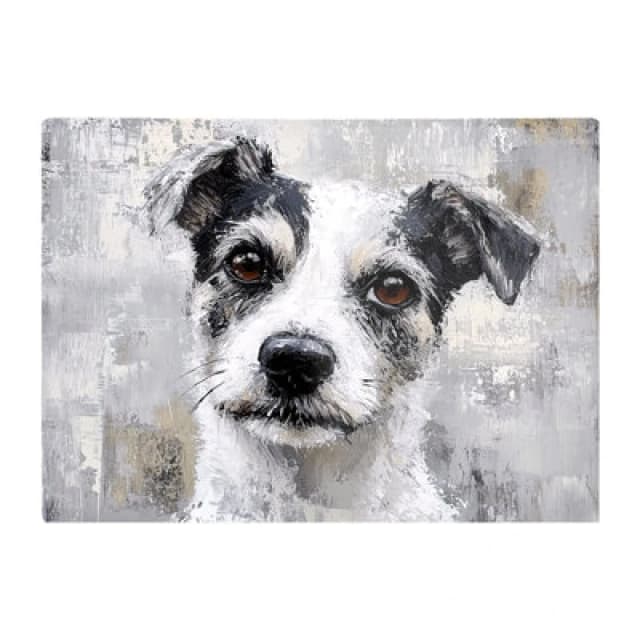 Warren Reed Designer Thoughtful Terrier Dog Chopping Board