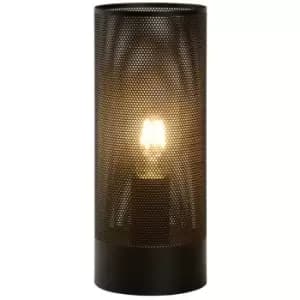 Lucide BELI - Table Lamp - Ø12cm - 1xE27 - Black