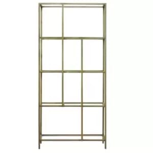 Crossland Grove Porto Display Unit Bookcase Champagne