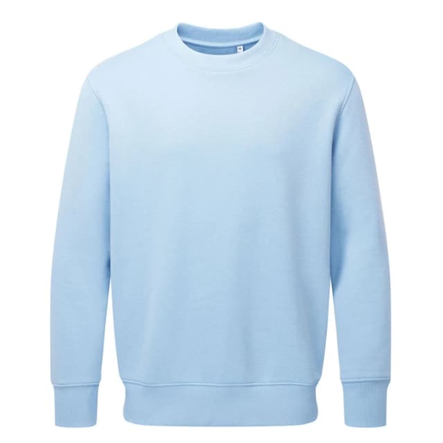 Anthem Mens Plain Sweatshirt in Light Blue Size: XS Light Blue Male XS