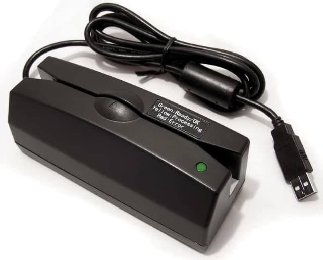 Accuratus C202A; USB connected bi-directional 3 track Programmable Mag