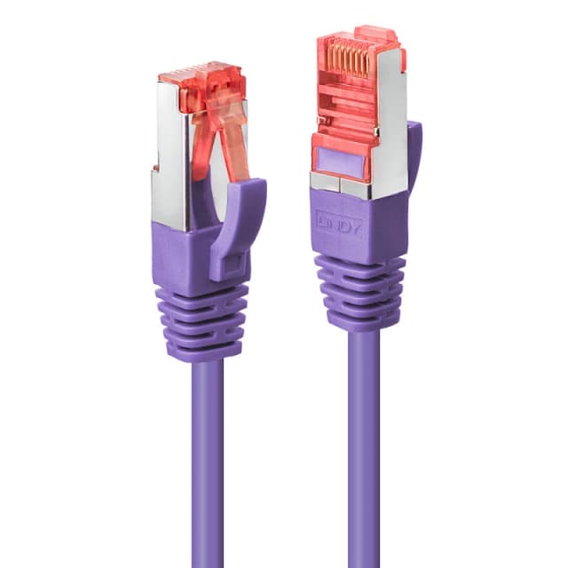 Lindy 47822 networking cable Purple 1m Cat6 S/FTP (S-STP)