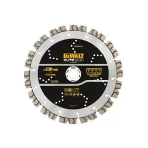 DT20462-QZ Elite Series All Purpose Diamond Segmented Wheel 230 x 22.2mm - Dewalt