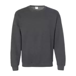 Gildan Heavy Blend Unisex Adult Crewneck Sweatshirt (M) (Dark Heather)