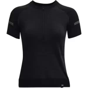 Under Armour Intelligent Knit Half Zip Top Womens - Black