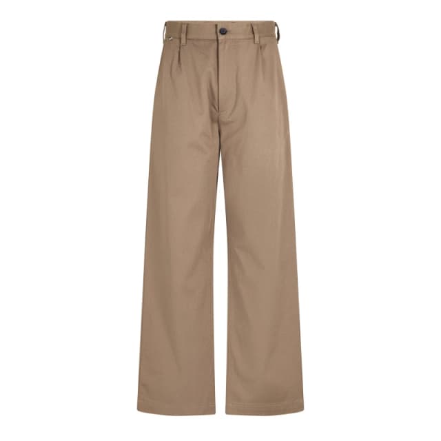 Boss Mens Kaiden-Dpl Straight Leg Trousers Open Brown male 30