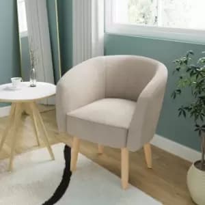 Florence Boucle Chair Stone