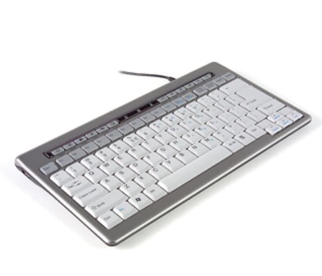 Hypertec KEYBSAT1HY keyboard USB QWERTY English Grey. White