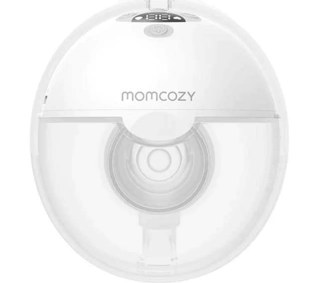 MOMCOZY All-in-One M5 Electric Wearable Double Breast Pump - Quill Grey 647168301428