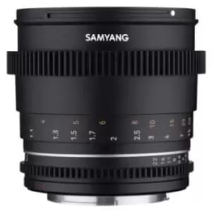 Samyang VDSLR 85mm T1.5 MK2 Lens for Canon EF