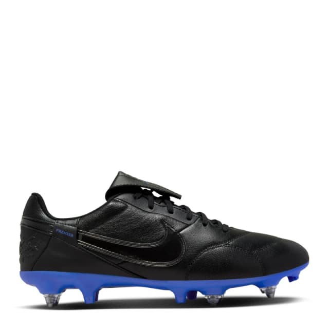 Nike Premier 3 Anti-Clog Soft Ground Football Boots - Black 7