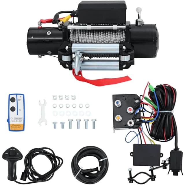 VIDAXL Electric Winch 12 v 13000 lbs Vidaxl 210022