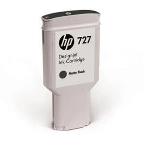 HP 727 Matte Black Ink Cartridge 300ml