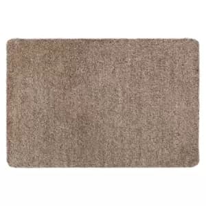 JVL Kensington Cotton Mat 50x75cm - Brown