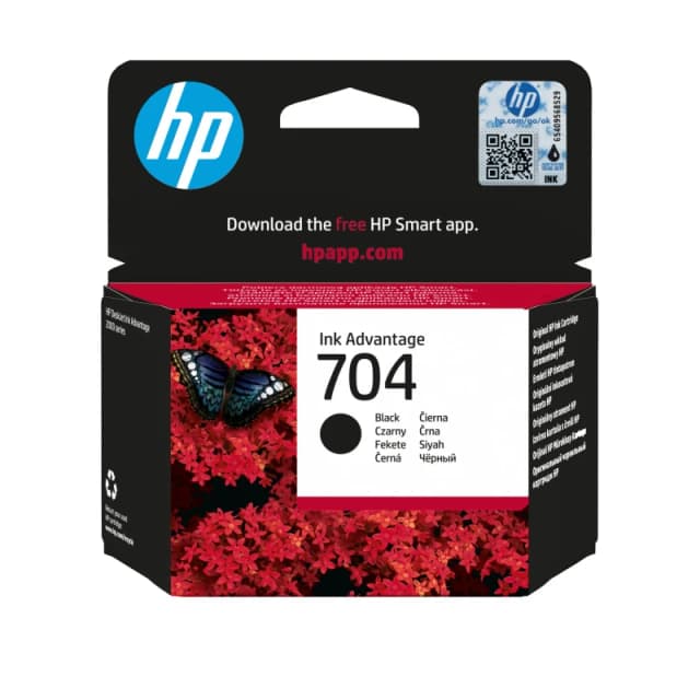 HP 704 Black Original Ink Advantage Cartridge CN692AE