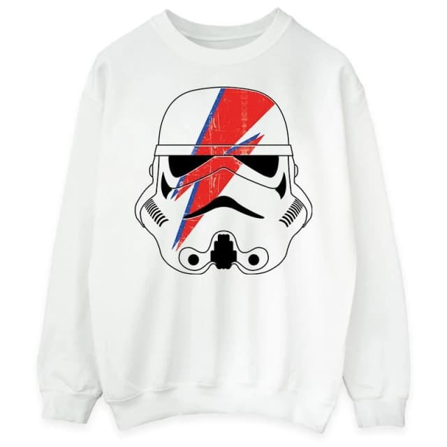 Star Wars Star Wars Men Command Stormtrooper Sweatshirt in White Size: Small White S Male 5063376504317
