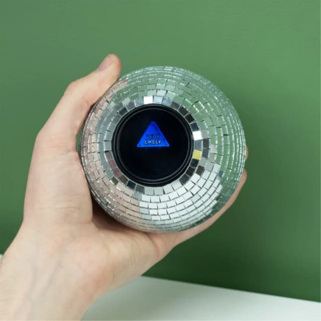 Fizz Creations Disco Decision Ball Mirror Ball Novelty Gift Multi unisex One Size