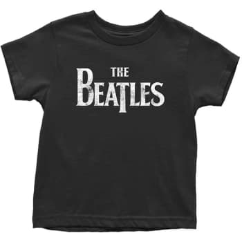 The Beatles - Drop T Logo Kids 12 Months T-Shirt - Black