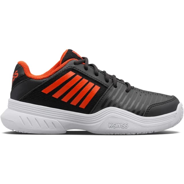 K-Swiss Court Express Omni Black/Ora/Wht unisex C13 (31.5)
