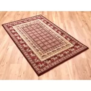 Mastercraft - Noble Art 65106-390 135cm x 200cm Rectangle - Red