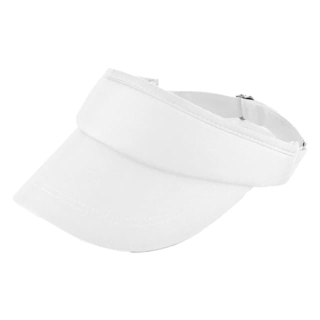 Beechfield Beechfield Men Sports Visor in White White One Size Male 5063527291820