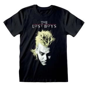 Lost Boys - David And Logo Unisex Large T-Shirt - Black