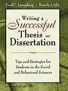 writing a successful thesis or dissertation