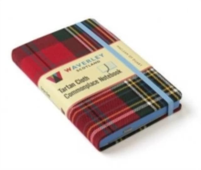 Waverley (M): Maclean of Duart Tartan Cloth Commonplace Pocket Notebook Hardback