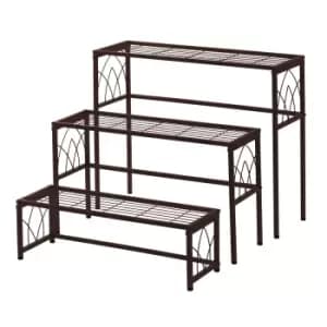 VegTrug Nesting Plant Stand - Brown