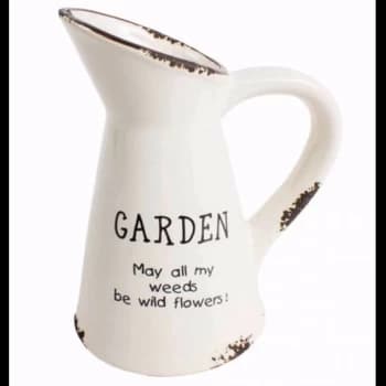 Ceramic Garden Jug Set Of 2