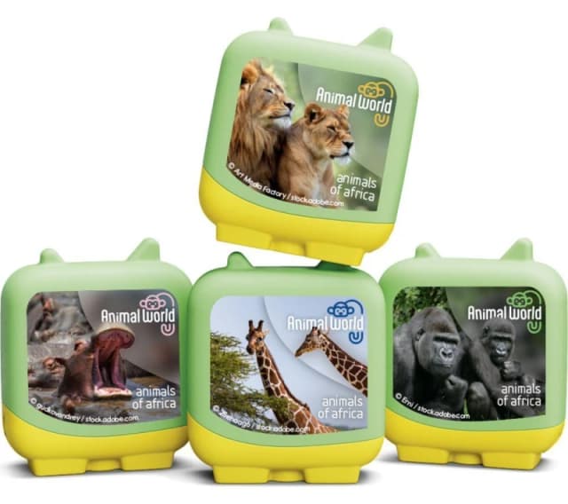 TONIES Clever Pocket Animal World Set - Animals of Africa 4251192157652