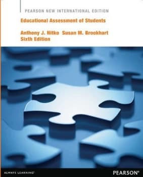 Educational Assessment of Students by Susan M. Brookhart Paperback
