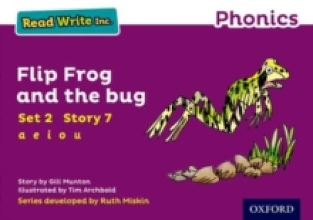 Read Write Inc. Phonics: Flip Frog and the Bug (Purple Set 2 Storybook 7) Paperback / softback