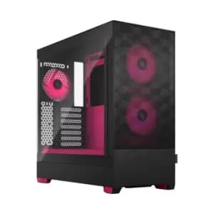 Fractal Design Pop Air RGB Magenta Core Mid Tower Tempered Glass PC Case - FD-C-POR1A-03
