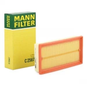 MANN-FILTER Air Filter PEUGEOT,MINI,FIAT C 2567 13717806046,1444ER,1444ET Engine Filter 1444TK,9651883380,1444EQ,1444TK