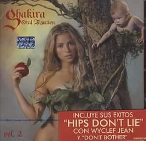 Shakira Oral Fixation Vol. 2 2006 Colombian CD album 82876822042