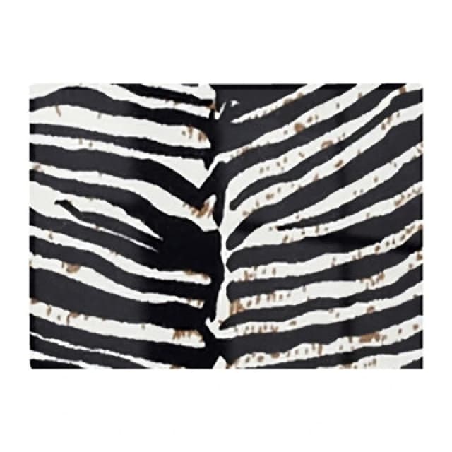 Warren Reed Designer Zebra Pattern Glass Chopping Board