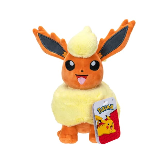 Pokemon Flareon Plush - 8-Inch Pokemon Plush with Authentic Details Plush Toys One Size Multi 94105199000